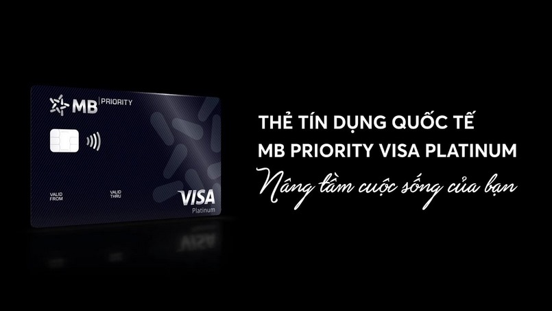 Thẻ MB Priority VISA Platinum
