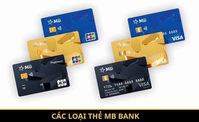 Các loại thẻ MB Bank